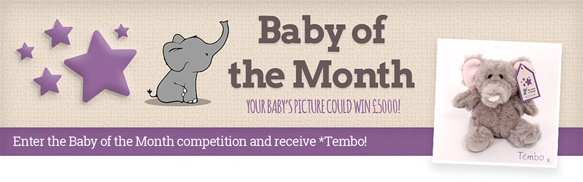 Emma’s Diary Baby of the Month competition banner